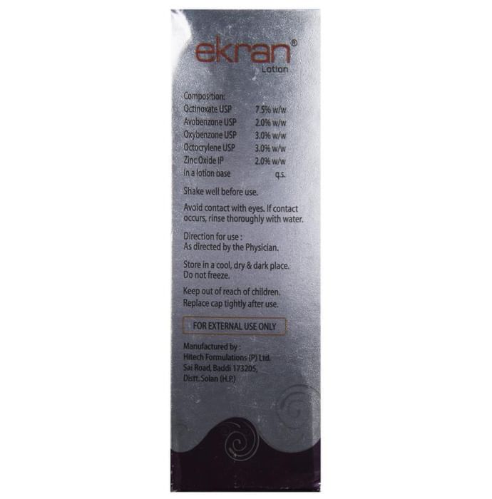 Ekran Sunscreen Lotion SPF 30 PA++ | Broad Spectrum UV Protection