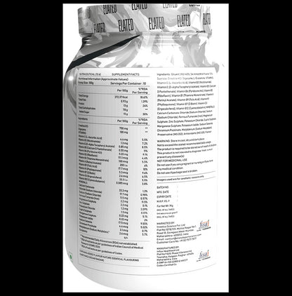 Elated Sports Science Insane Mass Gainer | Flavour Creamy Chocolate