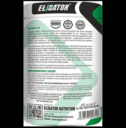 Eligator EAA + BCAA & Glutamine Powder Watermelon