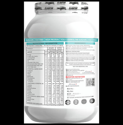 Eligator Iso Cool Whey Protien Powder Choco Bourban