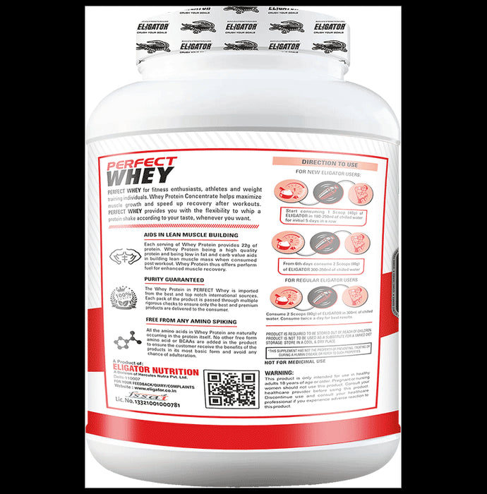 Eligator Perfect Whey Protein Powder Rich Chocolate
