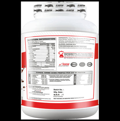 Eligator Perfect Whey Protein Powder Rich Chocolate