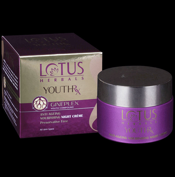 Lotus Herbals YouthRx Anti- Ageing Nourishing Night Crème - Classic Derma