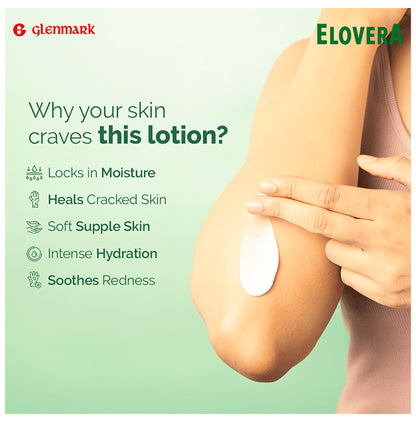 Elovera Lotion with Aloe Vera & Vitamin E | Protects & Nourishes Skin