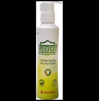 Elovera Moisturizing Body Wash with Colloidal Oatmeal & Aloe Extract | For Dry & Sensitive Skin | Paraben Free - Classic Derma