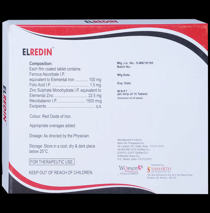 Elredin Tablet