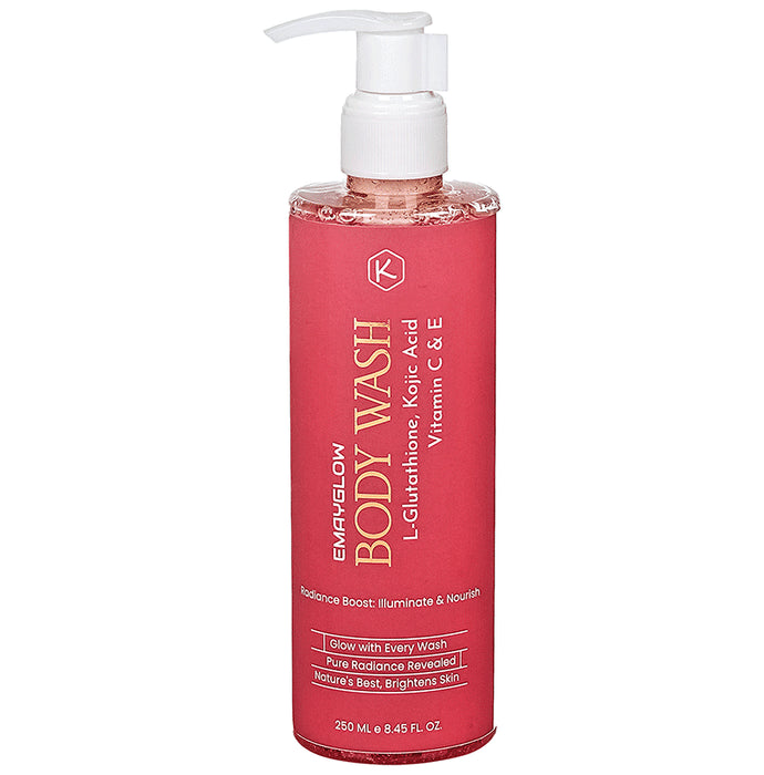 Emayglow L-Glutathione, Kojic Acid, Vitamin C & E Body Wash - Classic Derma
