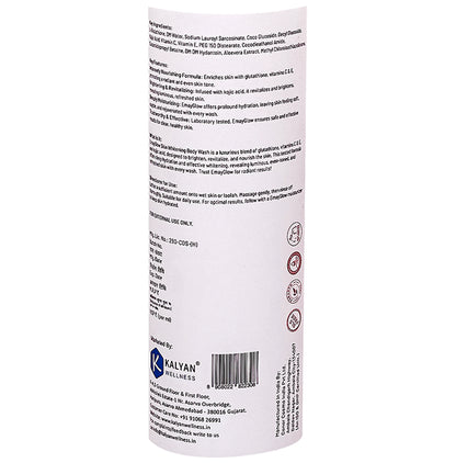 Emayglow L-Glutathione, Kojic Acid, Vitamin C & E Body Wash