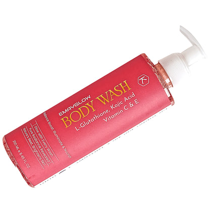 Emayglow L-Glutathione, Kojic Acid, Vitamin C & E Body Wash