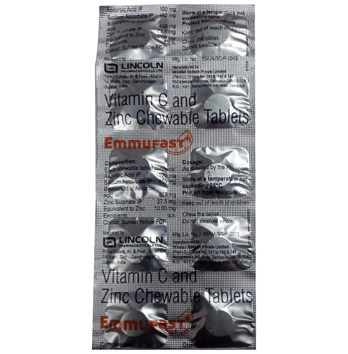Emmufast Chewable Tablet
