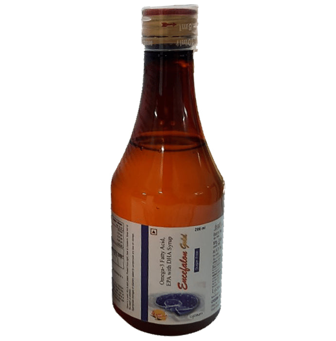 Encefalon Gold Syrup Mango Sugar Free