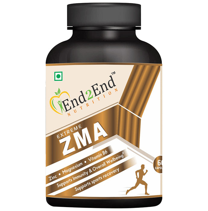 End2End Nutrition Extreme ZMA Capsule - Classic Derma