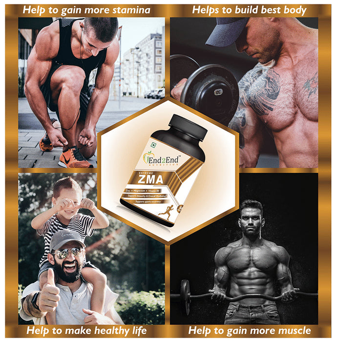 End2End Nutrition Extreme ZMA Capsule