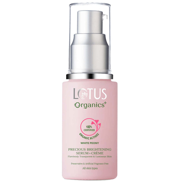 Lotus Organics+ Precious Brightening Serum + Creme - Classic Derma