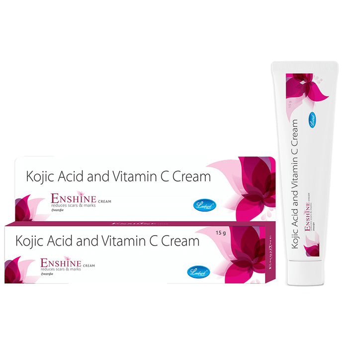 Enshine Cream with Kojic Acid and Vitamin C for Scars & Marks - Classic Derma