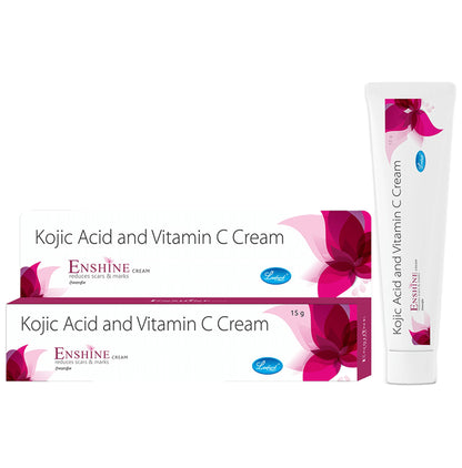 Enshine Cream with Kojic Acid and Vitamin C for Scars & Marks - Classic Derma