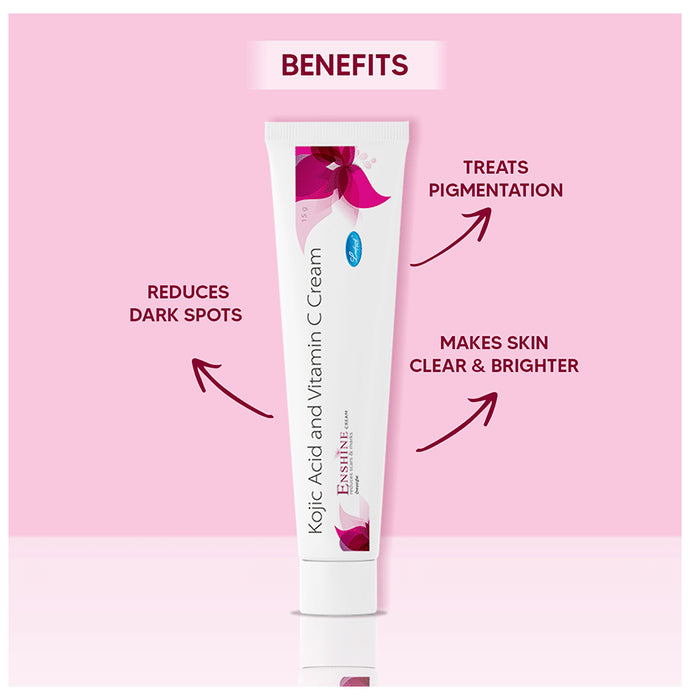 Enshine Cream with Kojic Acid and Vitamin C for Scars & Marks