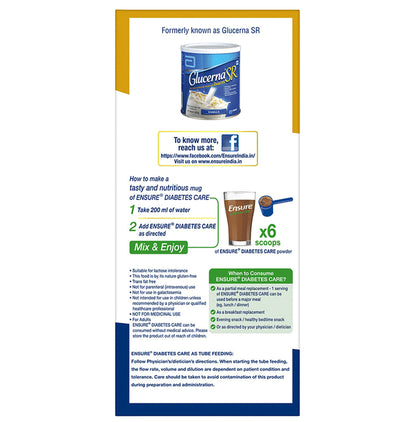 Ensure Diabetes Care Nutrition (475gm Each) Chocolate