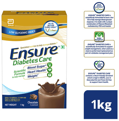 Ensure Diabetes Care Specialized Nutrition Drink Powder Chocolate