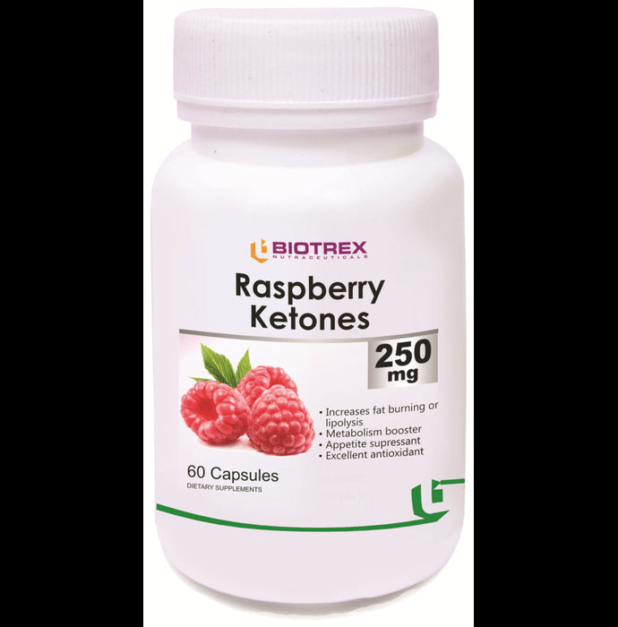 Biotrex Raspberry Ketones 250mg Capsule - Classic Derma