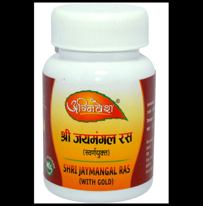 Agnivesh Shri Jaymangal Ras (with Gold) Tablet - Classic Derma