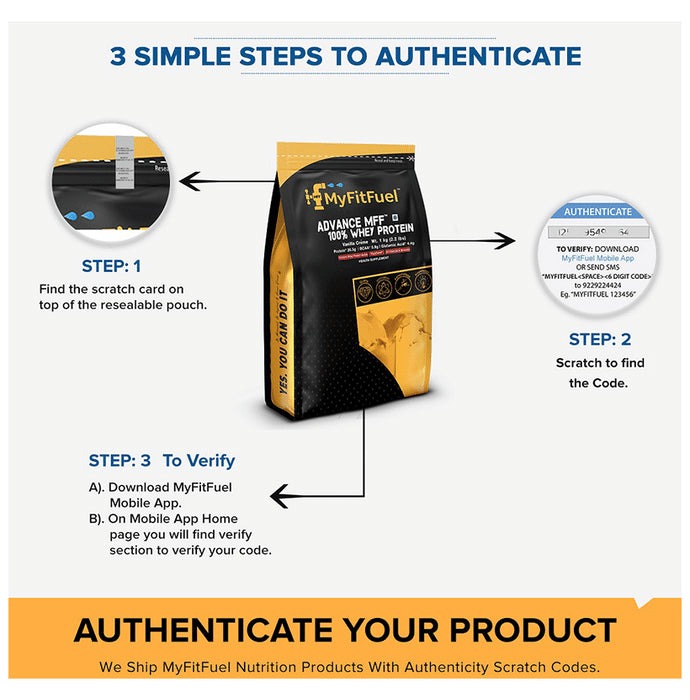 MyFitFuel Hydrolyzed Whey Protein Powder Unflavored