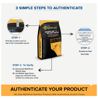 MyFitFuel Hydrolyzed Whey Protein Powder Unflavored