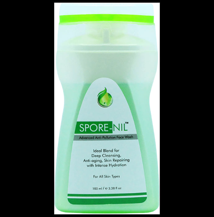 Spore-Nil Advanced Anti Pollution Face Wash - Classic Derma