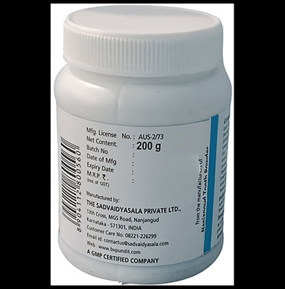 B. V. Pundit's Ashwagandha Rasyana Parivartita