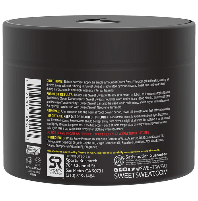 Sports Research Sweet Sweat Workout Enhancer Cream