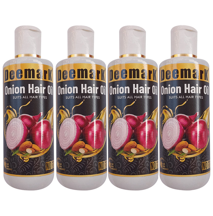Deemark Onion Hair Oil (100ml Each) - Classic Derma