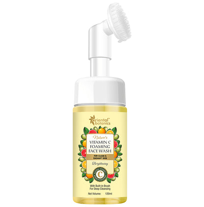 Oriental Botanics Nature's Vitamin C Face Wash Foaming with Brush