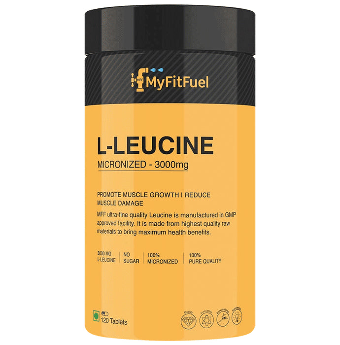 MyFitFuel L-Leucine Micronized 3000mg Tablet - Classic Derma