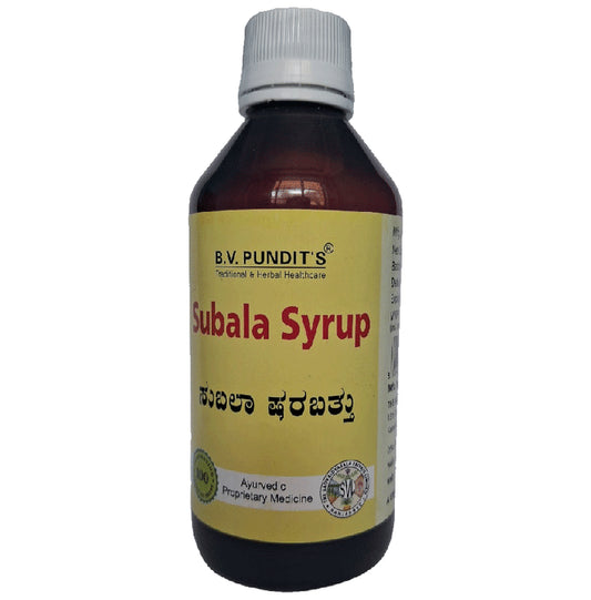 B. V. Pundit's Subala Syrup - Classic Derma