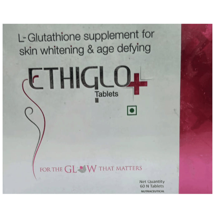 Ethiglo + L-Glutathione Tablets for Skin Health - Classic Derma