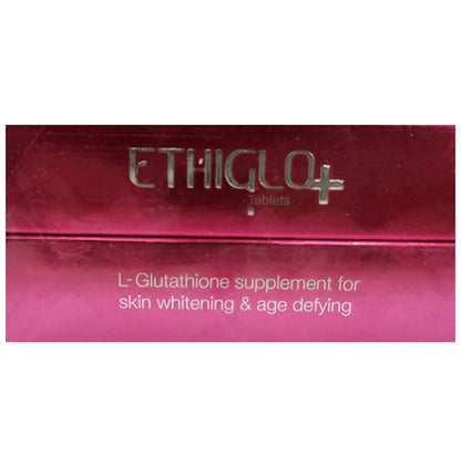 Ethiglo + L-Glutathione Tablets for Skin Health