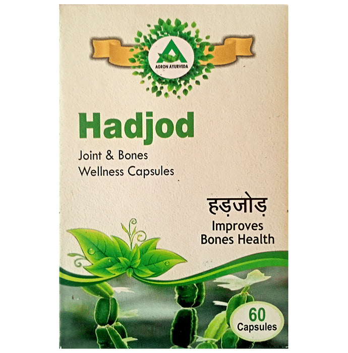 Agron Ayurveda Hadjod Capsule - Classic Derma
