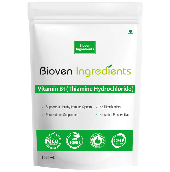 Bioven Ingredients Vitamin B1 (Thiamine HCL) Powder - Classic Derma
