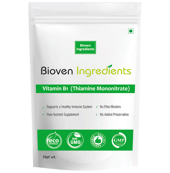 Bioven Ingredients Vitamin B1 (Thiamine Mononitrate) Powder - Classic Derma