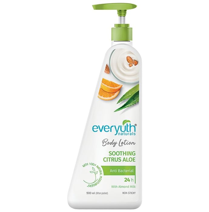 Everyuth Naturals Soothing Citrus Aloe Body Lotion - Classic Derma