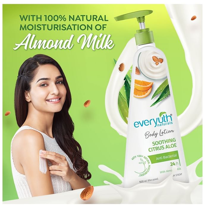 Everyuth Naturals Soothing Citrus Aloe Body Lotion