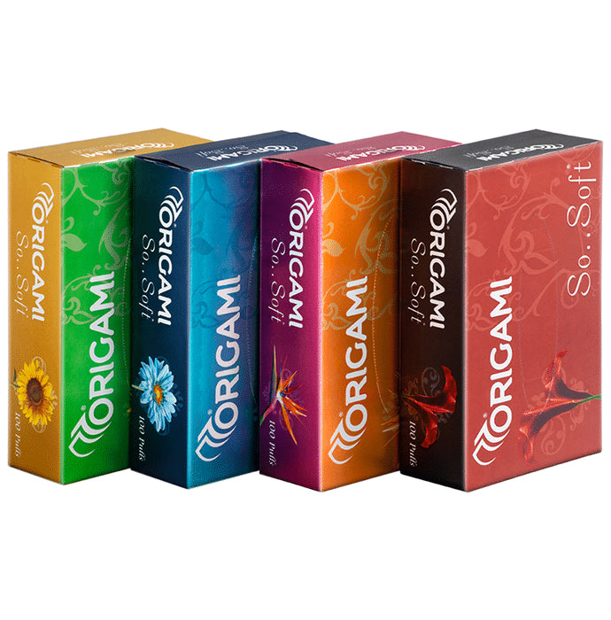 Origami So Soft 2 Ply Facial Tissue Paper (100 Each) - Classic Derma