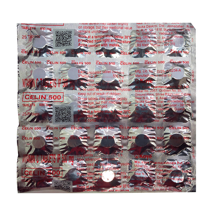 Evion 400mg Capsule (20) & New Celin 500 Tablet (25)