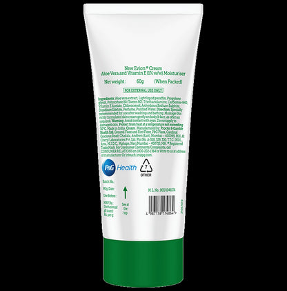 Evion Cream with Aloe Vera & Vitamin E (1%) | For Skin Health