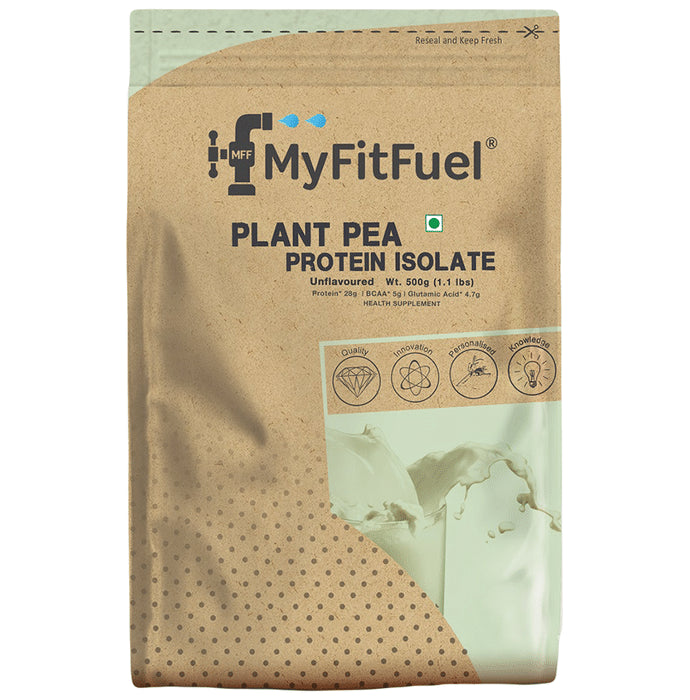 MyFitFuel Plant Pea Protein Isolate Powder Unflavored - Classic Derma