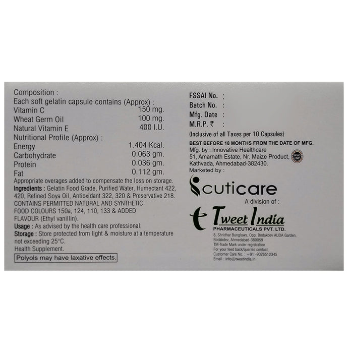 Evitee 400 Soft Gelatin Capsule