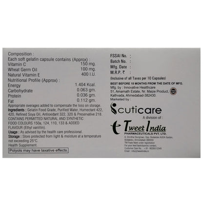 Evitee 400 Soft Gelatin Capsule