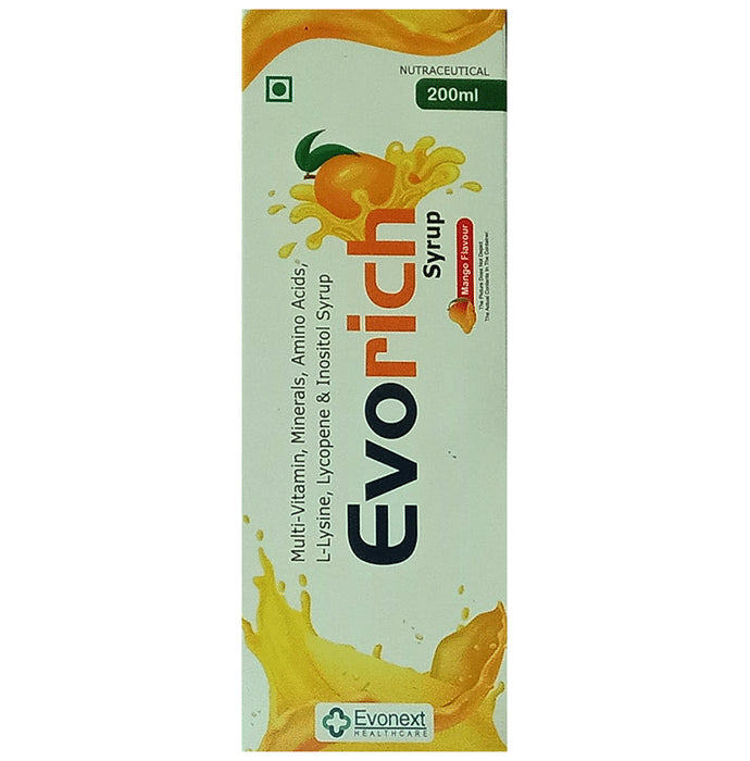 Evorich Syrup Mango - Classic Derma