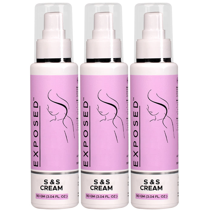 Exposed S & S Cream for Women (90gm Each) - Classic Derma