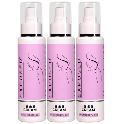 Exposed S & S Cream for Women (90gm Each) - Classic Derma